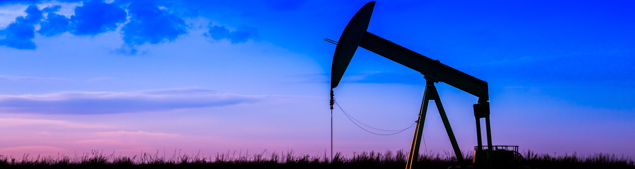 Natural Resources Oil Derrick Banner