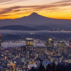 Portland, Oregon Skyline