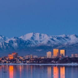 Anchorage, Alaska Skyline