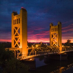 Sacramento, California Skyline